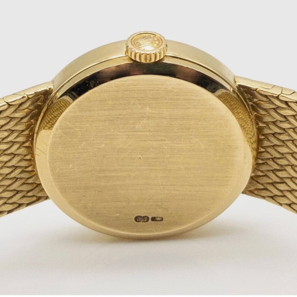 MUST SEE LADIES ROLEX Champagne 28mm Cellini 18k Gold Watch - Picture 4 of 5